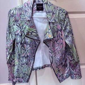 New w/o tags Leatherette Woman's Jacket